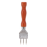 Ice Chipper 304 Stainless Steel Ice Crusher with Wooden Handle for Breaking Ice Kitchen Tool Type A