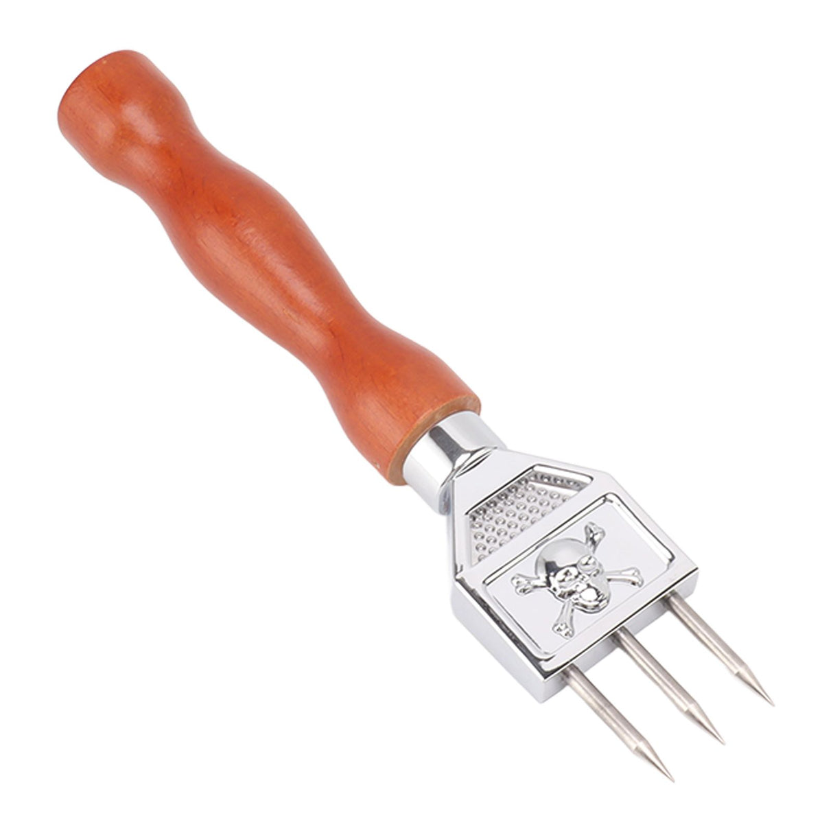 Ice Chipper 304 Stainless Steel Ice Crusher with Wooden Handle for Breaking Ice Kitchen Tool Type A