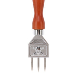 Ice Chipper 304 Stainless Steel Ice Crusher with Wooden Handle for Breaking Ice Kitchen Tool Type A - Extra Image
