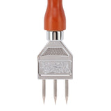 Ice Chipper 304 Stainless Steel Ice Crusher with Wooden Handle for Breaking Ice Kitchen Tool Type A - Extra Image