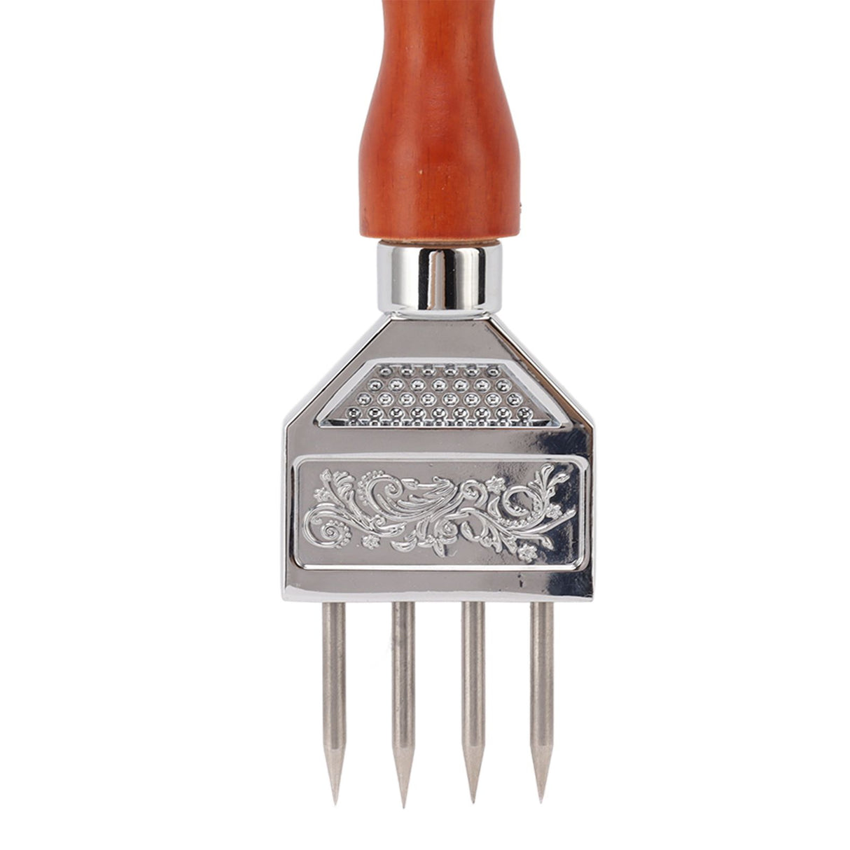 Ice Chipper 304 Stainless Steel Ice Crusher with Wooden Handle for Breaking Ice Kitchen Tool Type B