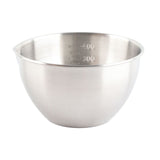 Mixing Bowl Refrigerator Dishwasher Safe Thick 304 Stainless Steel Serving Bowl with Scale for Salad Fruit Baking Type B