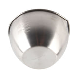 Mixing Bowl Refrigerator Dishwasher Safe Thick 304 Stainless Steel Serving Bowl with Scale for Salad Fruit Baking Type B - Extra Image