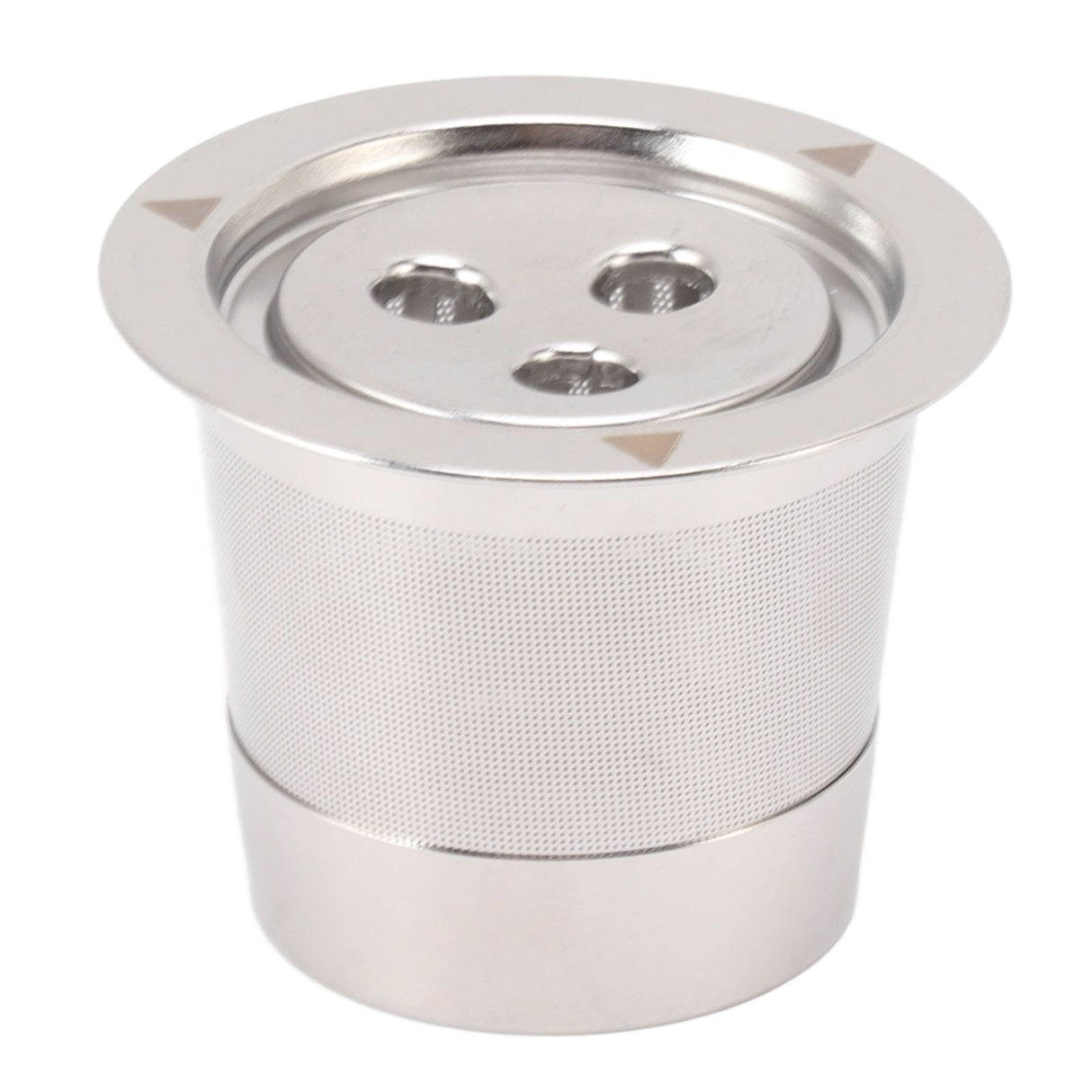 Coffee Capsule Filter Reusable Refillable Stainless Steel 3 Hole Coffee Capsule Cup