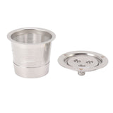 Coffee Capsule Filter Reusable Refillable Stainless Steel 3 Hole Coffee Capsule Cup - 45-Degree Angle