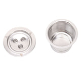 Coffee Capsule Filter Reusable Refillable Stainless Steel 3 Hole Coffee Capsule Cup - Extra Image