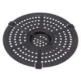 16cm Fryer Replacement Grill Pan Stainless Steel Fryer Grill Pan with Oil Brush for Kitchen