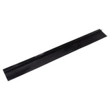 2pcs Kitchen Wide Gap Filler Strip Anti Oil Sealing Strip T Shaped Silicone Stove Gap Covers for Kitchen Stovetop Cooktop Black 53.3cm / 21in