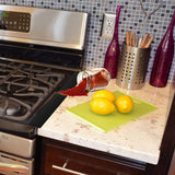2pcs Kitchen Wide Gap Filler Strip Anti Oil Sealing Strip T Shaped Silicone Stove Gap Covers for Kitchen Stovetop Cooktop Black 53.3cm / 21in