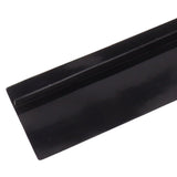 2pcs Kitchen Wide Gap Filler Strip Anti Oil Sealing Strip T Shaped Silicone Stove Gap Covers for Kitchen Stovetop Cooktop Black 53.3cm / 21in