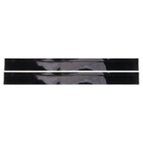 2pcs Kitchen Wide Gap Filler Strip Anti Oil Sealing Strip T Shaped Silicone Stove Gap Covers for Kitchen Stovetop Cooktop Black 63.5cm / 25in