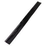 2pcs Kitchen Wide Gap Filler Strip Anti Oil Sealing Strip T Shaped Silicone Stove Gap Covers for Kitchen Stovetop Cooktop Black 63.5cm / 25in - Rear View