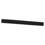 2pcs Kitchen Wide Gap Filler Strip Anti Oil Sealing Strip T Shaped Silicone Stove Gap Covers for Kitchen Stovetop Cooktop Black 63.5cm / 25in - Close-Up Angle