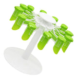 Rotating Seasoning Bag Rack Condiment Spice Storage Bracket Organizer Holder for Kitchen - Front View
