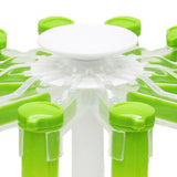 Rotating Seasoning Bag Rack Condiment Spice Storage Bracket Organizer Holder for Kitchen - Low Angle