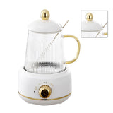 Portable Electric Kettle Stew Cup 450ML Health Cup Mini Slow Cooker Kettle Office Flower Teapot Split Tea Boiler AU Plug 220V