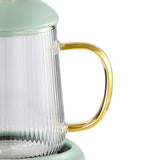 Portable Electric Kettle Stew Cup 450ML Health Cup Mini Slow Cooker Kettle Office Flower Teapot Split Tea Boiler AU Plug 220V Macaron 450ml