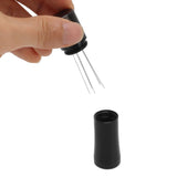 Coffee Stirring Tamper 304 Stainless Steel Needle Type Coffee Distribution Tool for Home Black