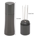 Coffee Stirring Tamper 304 Stainless Steel Needle Type Coffee Distribution Tool for Home Dark Gray