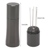 Coffee Stirring Tamper 304 Stainless Steel Needle Type Coffee Distribution Tool for Home Dark Gray