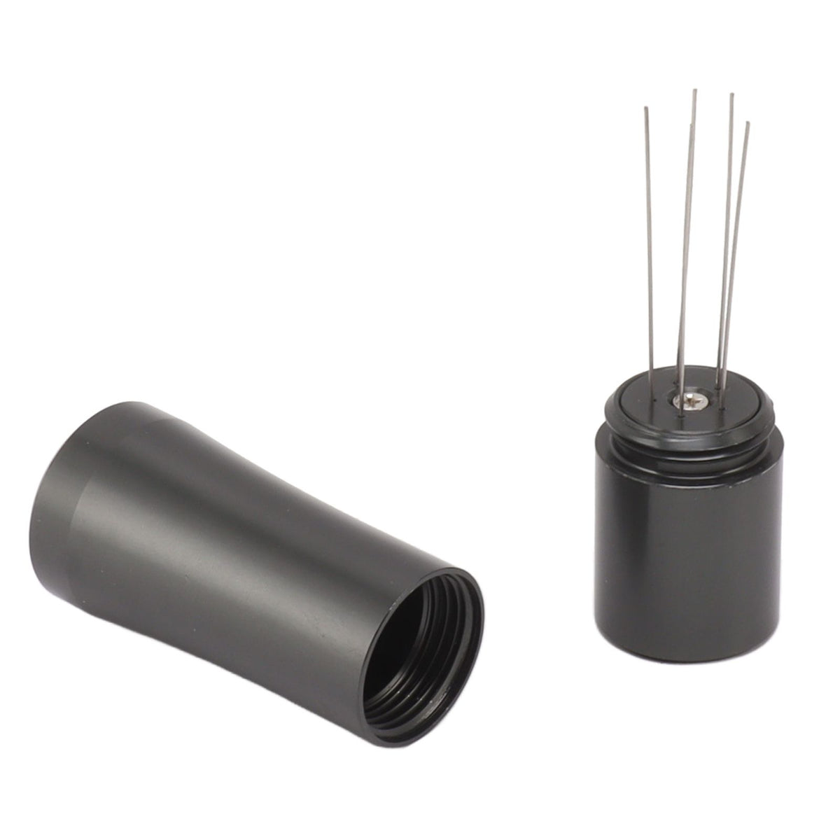 Coffee Stirring Tamper 304 Stainless Steel Needle Type Coffee Distribution Tool for Home Dark Gray