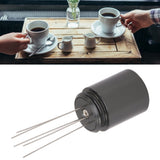 Coffee Stirring Tamper 304 Stainless Steel Needle Type Coffee Distribution Tool for Home Dark Gray