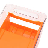 2 Tier Soda Can Rack Beverage Can Can Storage Holder Can Holder for Pantry Refrigerator Orange