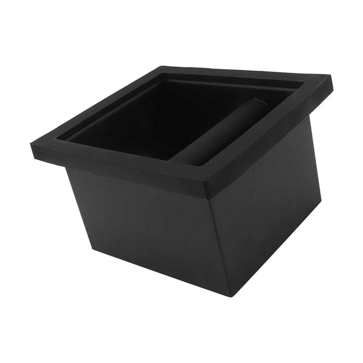 Coffee Ground Knock Box Chute Stainless Steel Built in Desktop Bottomless Knocking Slag Bucket for Home