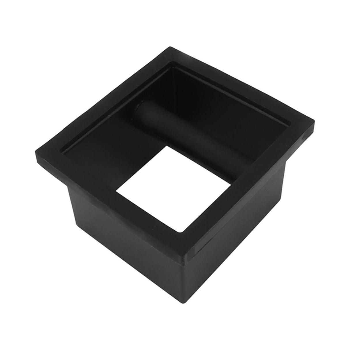 Coffee Ground Knock Box Chute Stainless Steel Built in Desktop Bottomless Knocking Slag Bucket for Home
