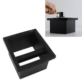 Coffee Ground Knock Box Chute Stainless Steel Built in Desktop Bottomless Knocking Slag Bucket for Home - Extra Image