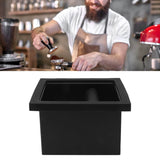 Coffee Ground Knock Box Chute Stainless Steel Built in Desktop Bottomless Knocking Slag Bucket for Home