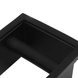 Coffee Ground Knock Box Chute Stainless Steel Built in Desktop Bottomless Knocking Slag Bucket for Home