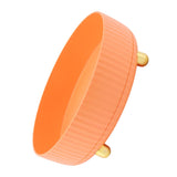 360 Degree Rotating Storage Rack Organizer Round Cosmetic Spice Rack Turntable for Kitchen Cabinet Pantry Small Orange