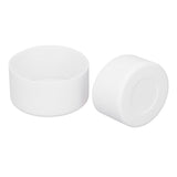 2Pcs Silicone Bumper Boot Protective Water Bottle Bottom Sleeve Cover for Space Thermal Cup White