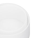 2Pcs Silicone Bumper Boot Protective Water Bottle Bottom Sleeve Cover for Space Thermal Cup White