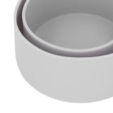 2Pcs Silicone Bumper Boot Protective Water Bottle Bottom Sleeve Cover for Space Thermal Cup Gray