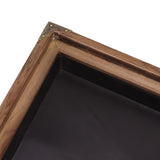 Water Storage Tea Tray with Drainage Tool Hose Non Fading Water Drainage Tea Serving Tray for Home Type A Light Black - Extra Image