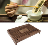 Water Storage Tea Tray with Drainage Tool Hose Non Fading Water Drainage Tea Serving Tray for Home Type B