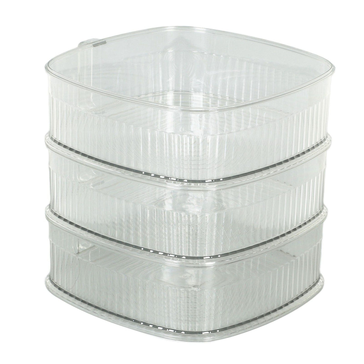 Transparent Dish Dust Cover Dustproof Multi Layer Dish Cover Multifunctional Food Cover 3 Layer