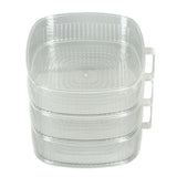Transparent Dish Dust Cover Dustproof Multi Layer Dish Cover Multifunctional Food Cover 3 Layer