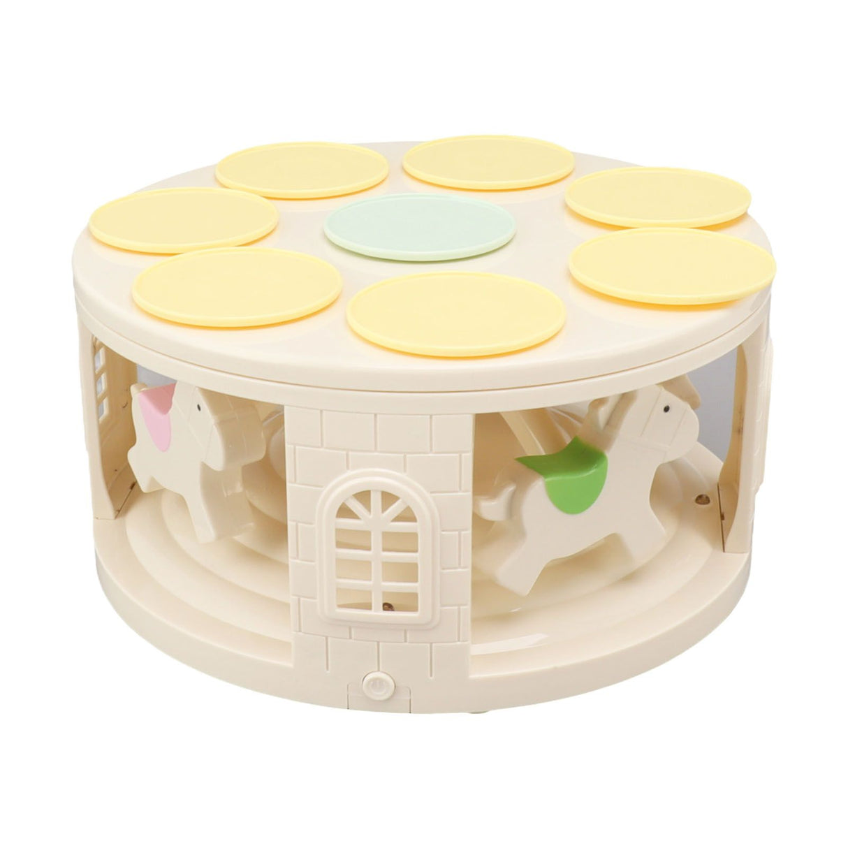 Rotary Dessert Machine LED Carousel Automatic Rotating Dessert Display Table with 4 Music for Wedding Party Supplies