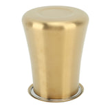 Coffee Sifter Cup Coffee Grind Sieve Fine Mesh Coffee Powder Sieve Cup 304 Stainless Steel Coffee Making Accessory for Home Gold