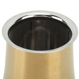 Coffee Sifter Cup Coffee Grind Sieve Fine Mesh Coffee Powder Sieve Cup 304 Stainless Steel Coffee Making Accessory for Home Gold