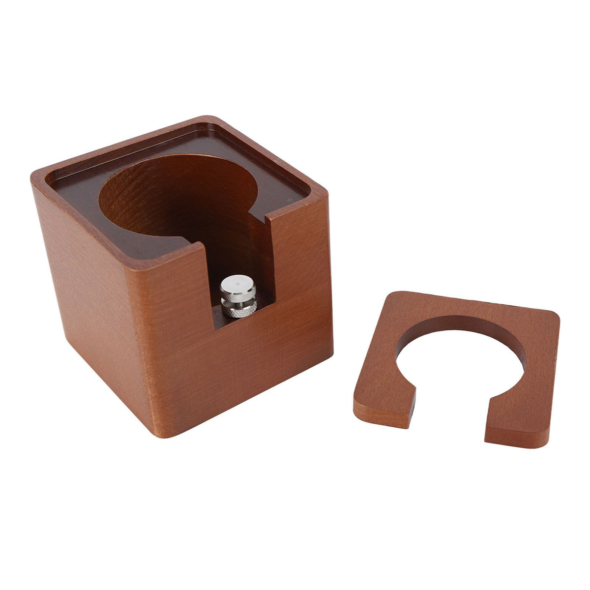 Coffee Tamper Holder Universal Food Safe Wood Coffee Filter Tamper Stand for 51mm 53mm 54mm Portafilter