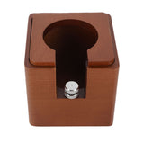 Coffee Tamper Holder Universal Food Safe Wood Coffee Filter Tamper Stand for 51mm 53mm 54mm Portafilter - Top-Down View