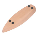 Coffee Tamper Holder Boat Shape 4 Slots Anti Slip Stable Wooden Coffee Tamping Station 53mm/2.1in