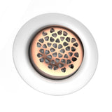Solid Air Freshener Punching Free Long Lasting Modern Delicate Air Aromatherapy Deodorizers for Bathroom Shoes Cabinet White - Front View