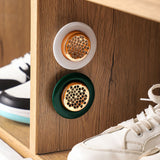 Solid Air Freshener Punching Free Long Lasting Modern Delicate Air Aromatherapy Deodorizers for Bathroom Shoes Cabinet White