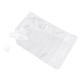 5Pcs Grain Sealed Storage Bag Reusable Transparent Grain Storage Bag for Rice Cereals Flour Nuts 1kg - Extra Image