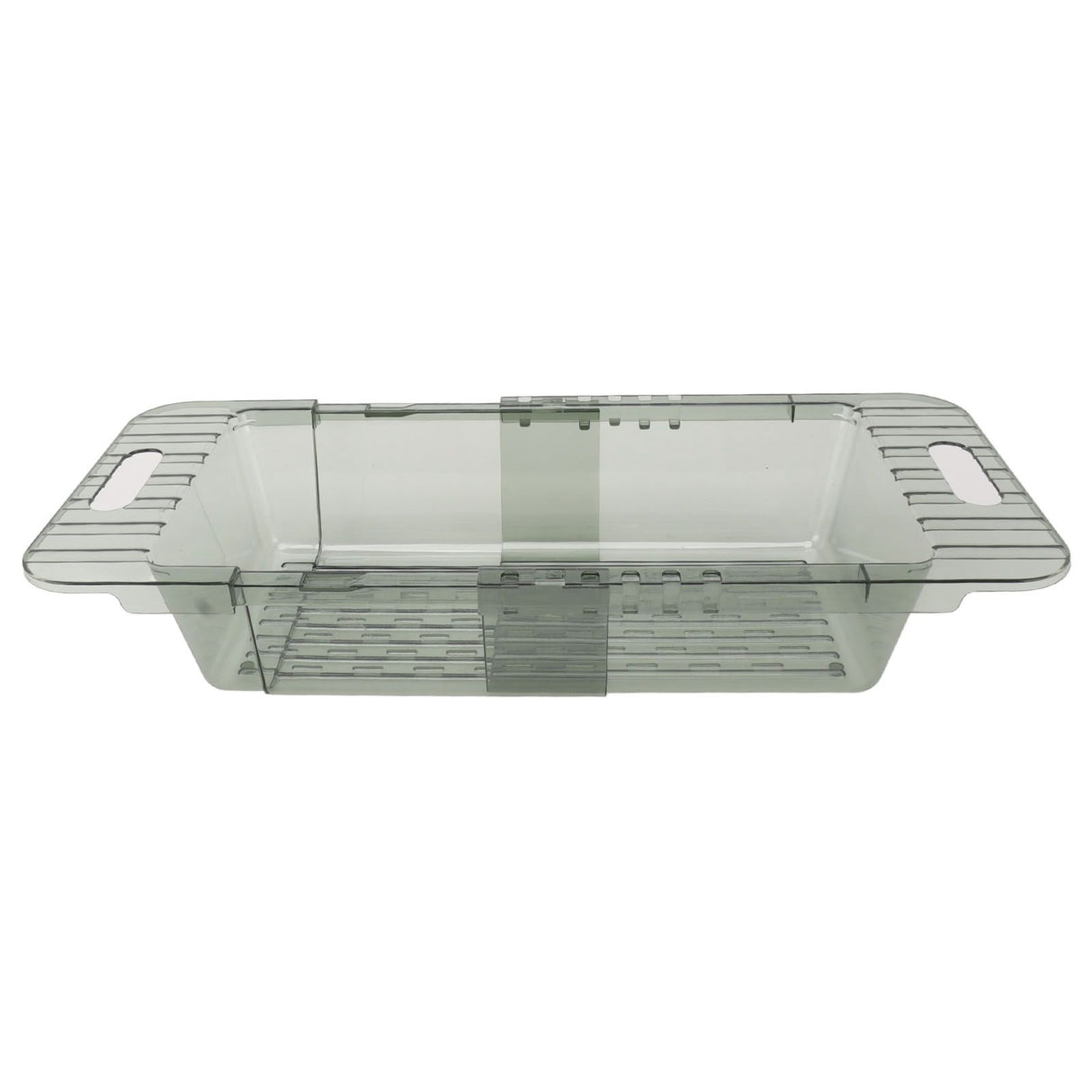 Kitchen Sink Fruit Vegetable Strainer Modern Minimalist PET Kitchen Telescopic Drain Rack Plastic Sink Filter Green